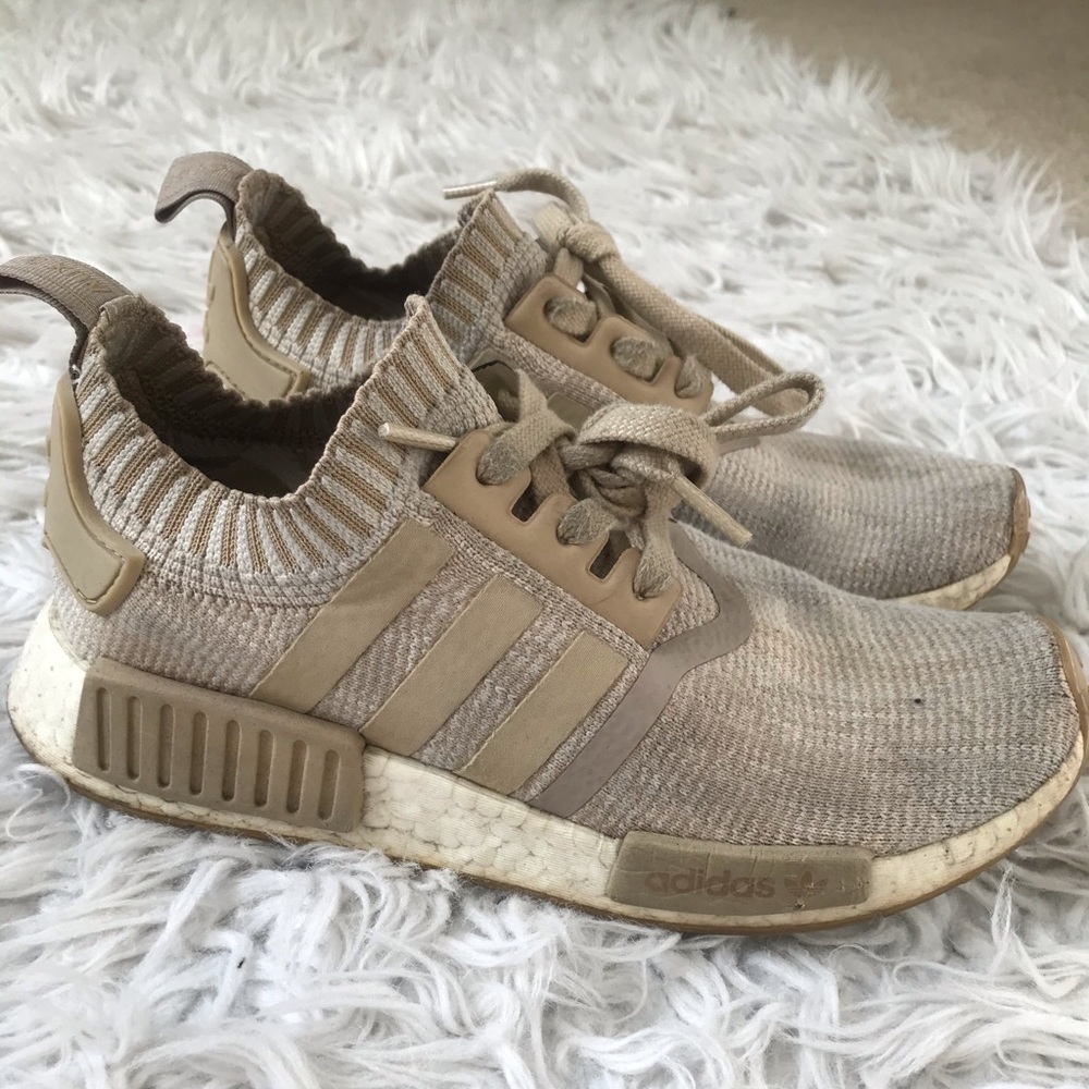 Beige Nude Adidas NMD Sneakers